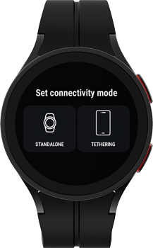 Connectivity mode selector – Velocity GPS Dashboard for Wear OS 