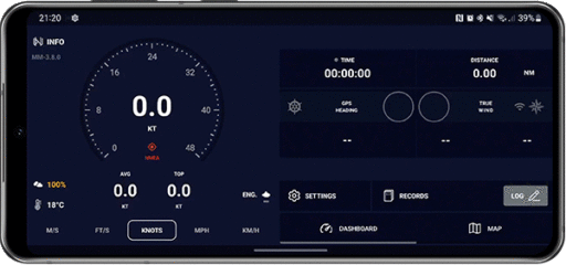 Marine GPS Dashboard and Logbook for Android and Wear OS