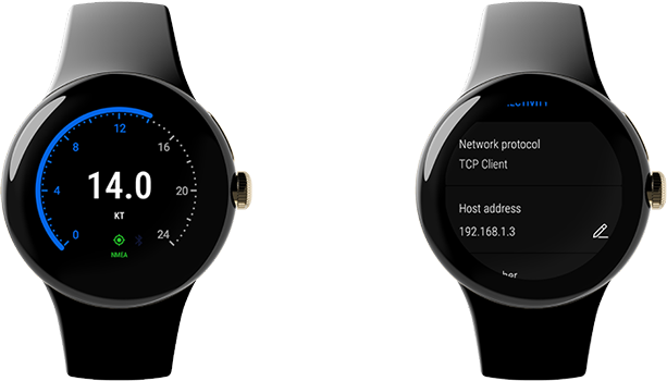 NMEA Dashboard & Settings – Mariner GPS Dashboards 3.8 for Wear OS
