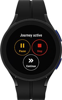 Active Journey Controls, RAMS GPS Dashboards 3.9.X for Wear OS
