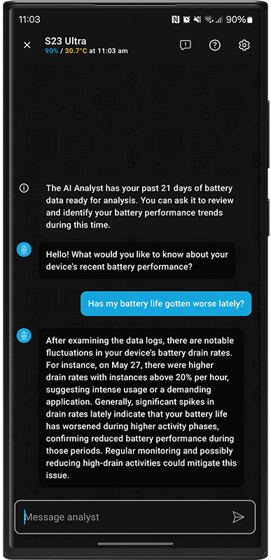 AI Analyst – Energy Monitor 5.0 for Android and Wear OS