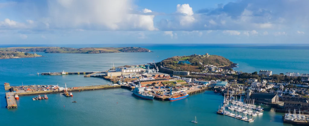 Falmouth Harbour, Cornwall, England, United Kingdom