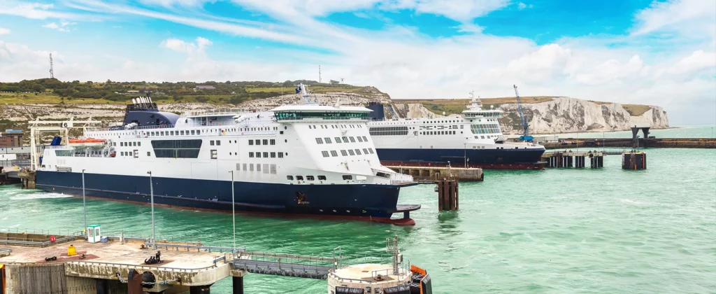 Ferry at the Port of Dover