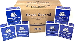 Seven Oceans Emergency Food Ration Biscuits 500g (9 bars)