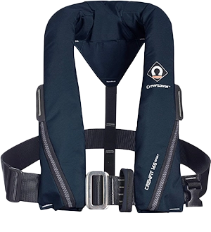 Crewsaver Crewfit 165N Sport Harness Automatic Lifejacket Navy Blue