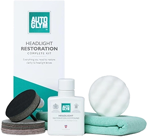 Autoglym Headlight Restoration Kit - Clear Visibility Made Easy